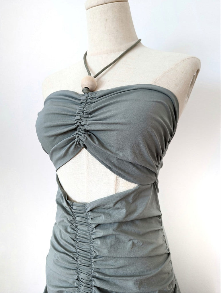 Am:EL Skylar Cutout Halterneck Dress