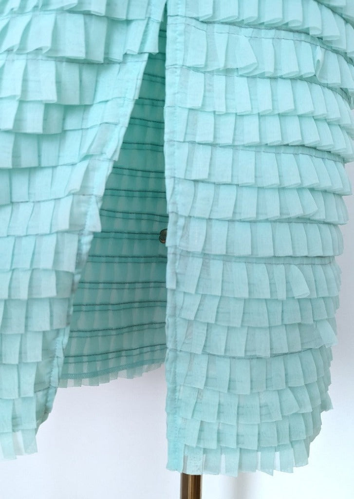 Am:EL Mint Frill All-Over Two Piece Set