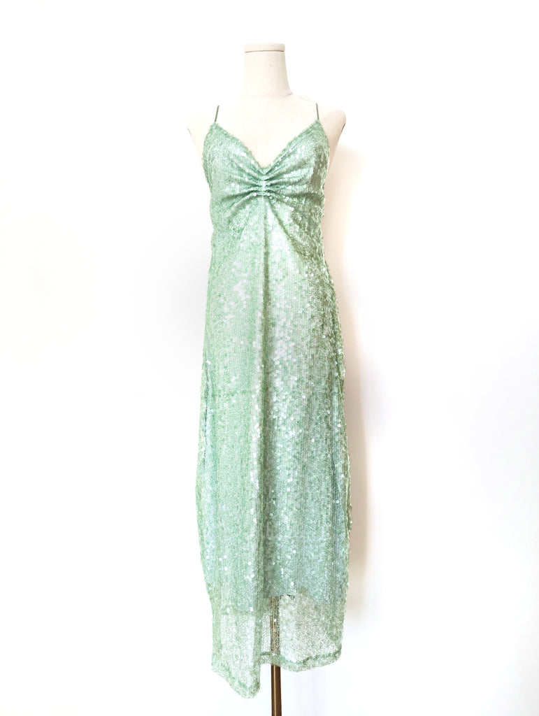 Am:EL Bedazzled Spangle Cocktail Dress