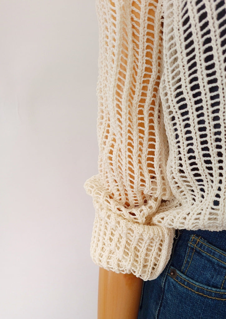 Am:EL Cooling Knit Waist Length Cardigan