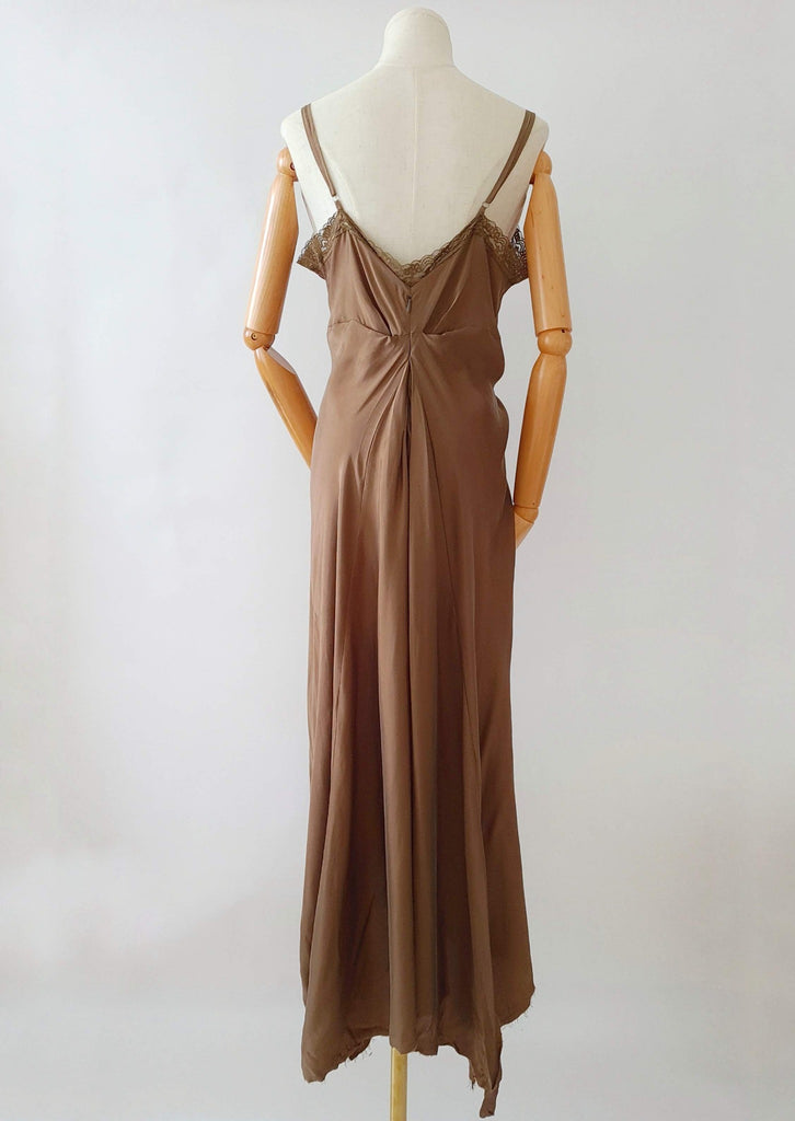Am:EL Lady Khaki Maxi Dress