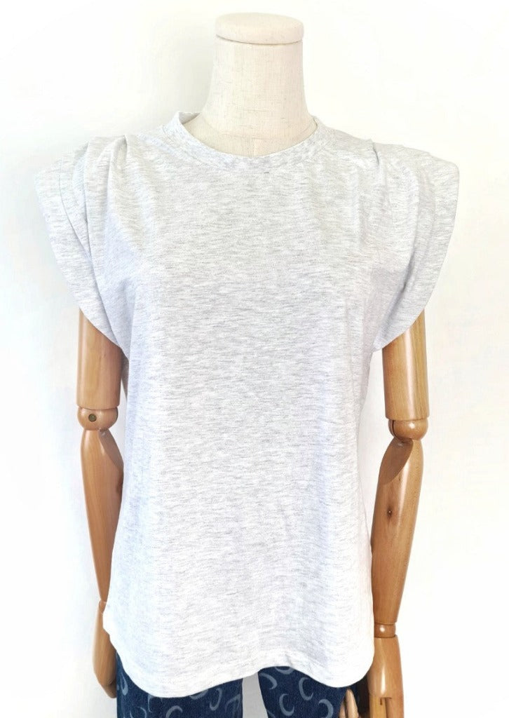 Am:EL Skylar Relaxed Cotton Muscle Tee