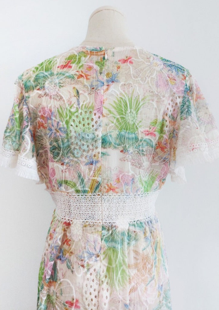 Am:EL Bloom with Me Embroidery Dress
