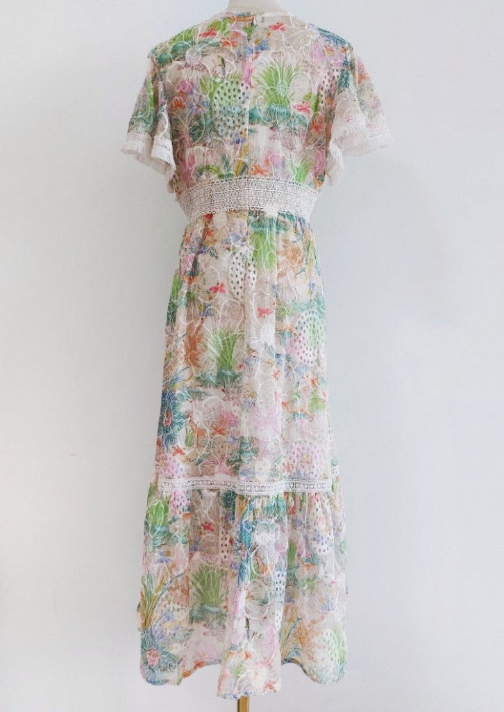 Am:EL Bloom with Me Embroidery Dress